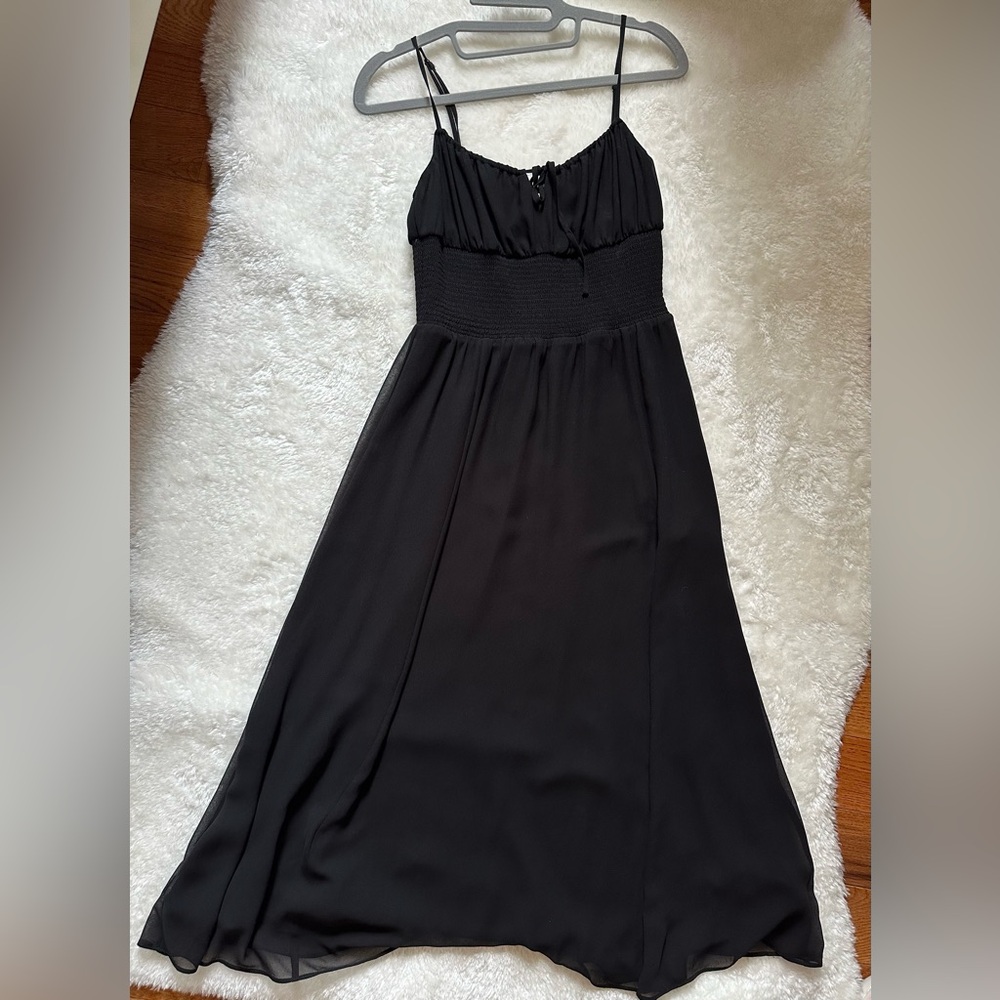 Aritzia Wilfred Genoa Midi Dress